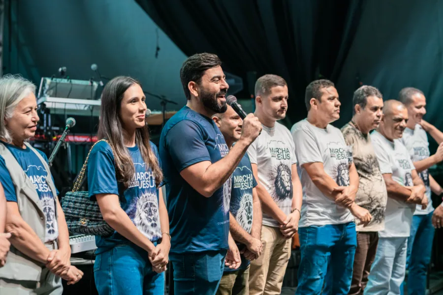 Registro da Marcha para Jesus 2026 em Igarapé — foto 02