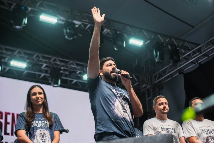 Registro da Marcha para Jesus 2026 em Igarapé — foto 04